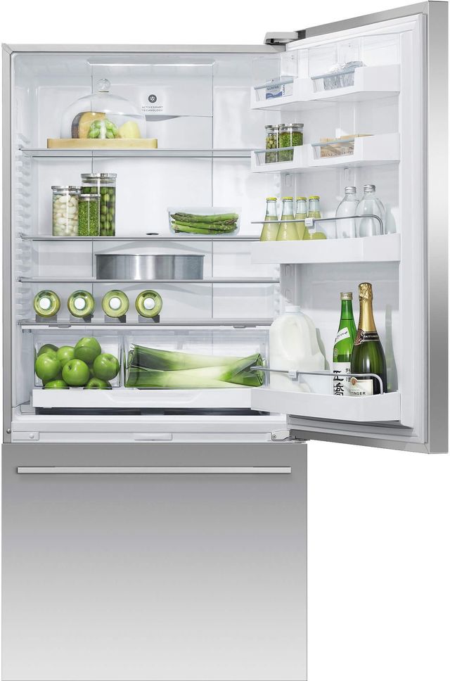 Fisher & Paykel Series 7 32 in. 17.1 Cu. Ft. Stainless Steel Bottom Freezer Refrigerator-1