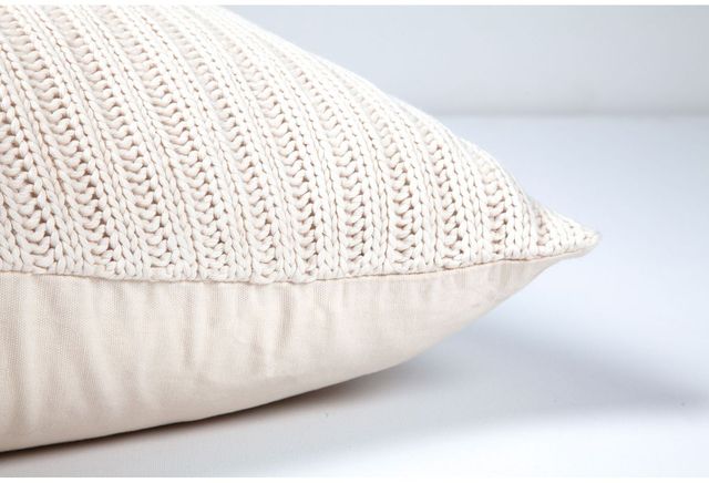 Renwil® Roberto Off-White 24" x 24" Decorative Pillow-2