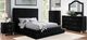 Furniture of America® Stefania 4-Piece Black Queen Bedroom Set-0