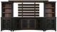 International Furniture Direct Pueblo Black Wall Unit-0