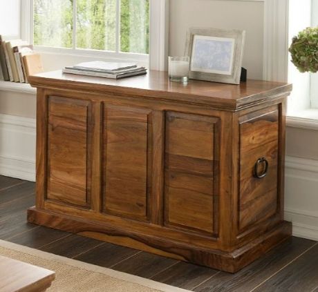 Jaipur Furniture Ganga Range Brown Trunk-1