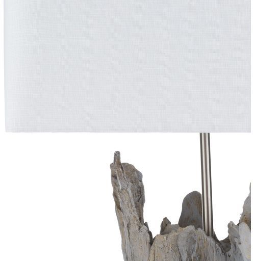 Surya Darby Wooden Table Lamp-2
