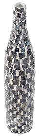 A & B Home Black/White Vase-1