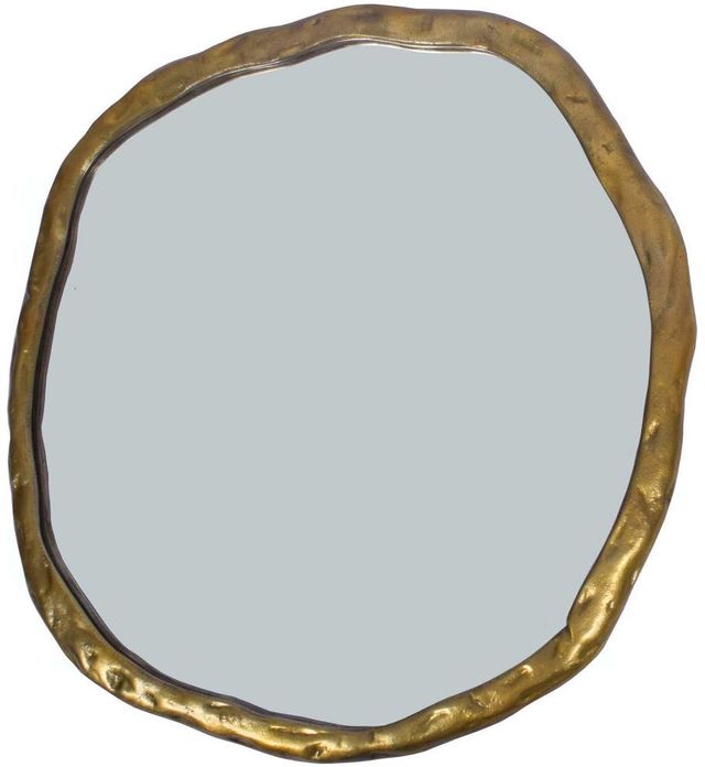 Moe's Home Collection Foundry Gold Large Mirror-1