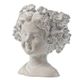 A & B Home Gray 8" Bust Wall Planter-1