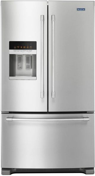Maytag® 36" 24.7 Cu. Ft. Fingerprint Resistant Stainless Steel French Door Refrigerator