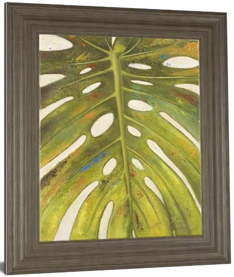 Classy Art Tropical Leaf II by Patrica Pinto Wall Art-1