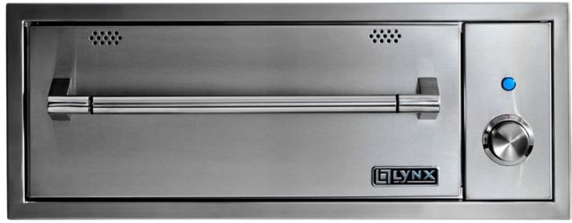 LYNX® Professional 30" Stainless Steel Outdoor Warming Drawer-0