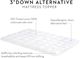 Malouf® Sleep Isolus® 3" Down Alternative Twin XL Mattress Topper-5