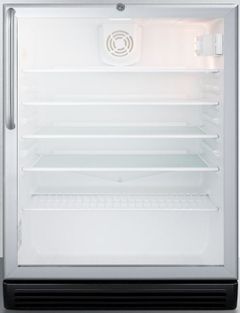 Summit® Commercial Series 5.5 Cu. Ft. Stainless Steel Beverage Center