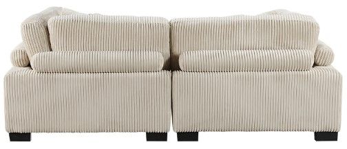 Mazin Furniture Traverse Beige Loveseat-2