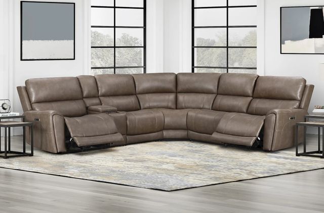 Parker House® Hancock 6-Piece Bette Hazel Power Reclining Modular Sectional-2