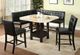 Furniture of America® Bahamas Black Corner Counter Chair-1