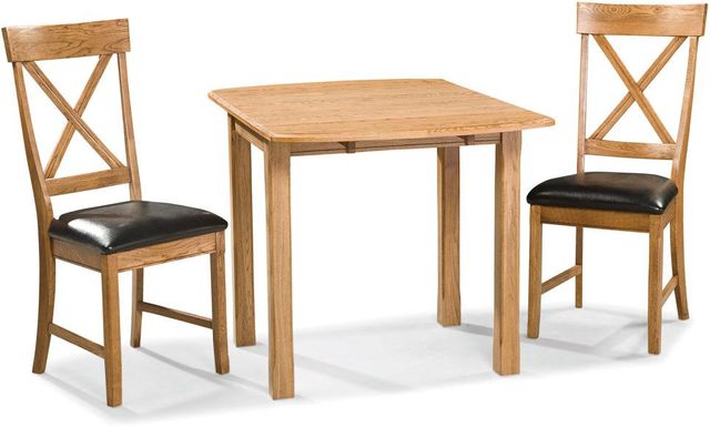 Intercon Family Dining Chestnut Four Leg Dining Table-0