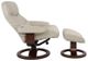 Fjords® Customizable Muldal R Classic Comfort Small Manual Reclining Chair with Footstool-1