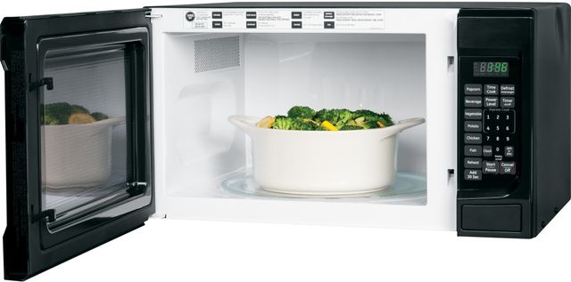 GE® 1.4 Cu. Ft. Black Countertop Microwave-2