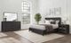 Bernards Elure Peppercorn Waterfall Queen Panel Bed-0