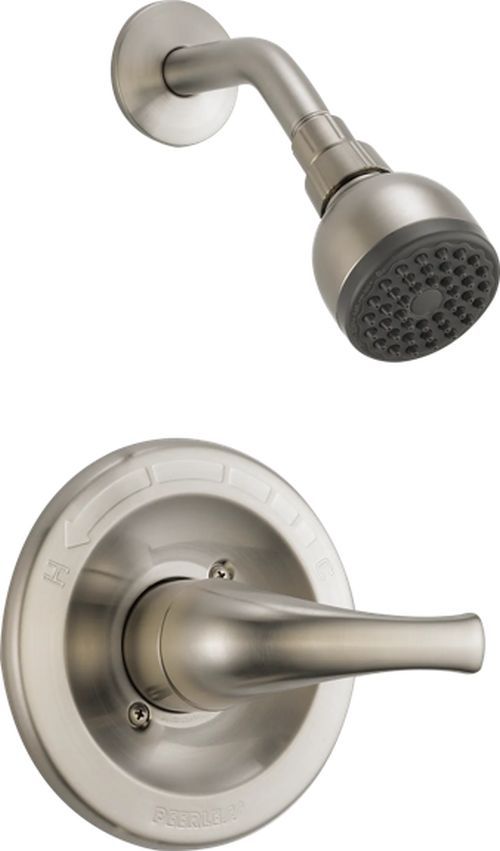 Peerless Core Brushed Nickel Shower Trim Kit-0
