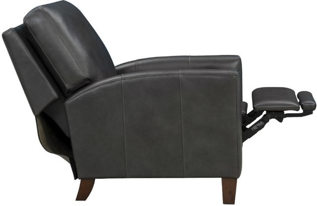 BarcaLounger® Fremont Elway Dark Gray Leather Manual Recliner-1