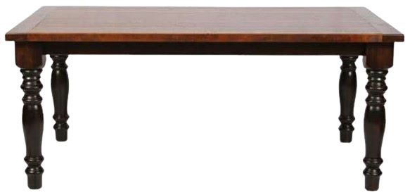Members Amish Customizable Heritage Woodcrafters Settlers 42" x 60" Extendable Dining Table with 2-Leaves-0