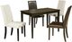 Signature Design by Ashley® Kimonte 5-Piece Dark Brown Dining Set-0