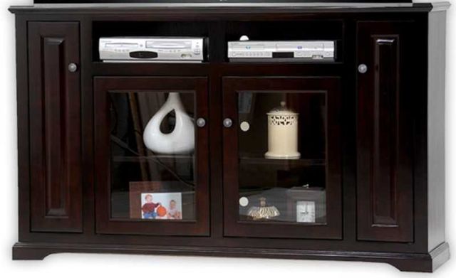 American Heartland Manufacturing Poplar 68" Deluxe TV Stand-0