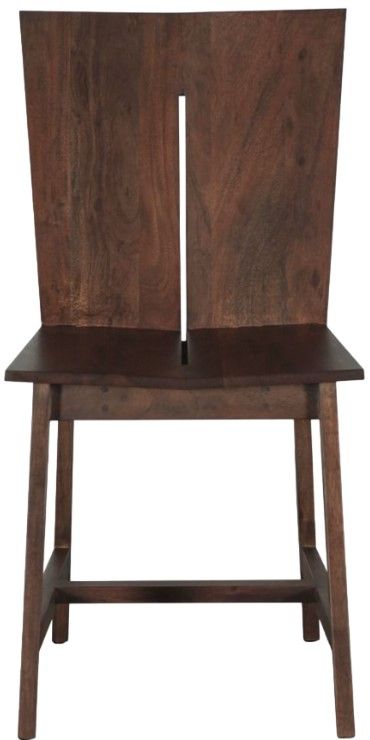 Home Trends & Design Piedmont Coffee Bean Dining Chair-1