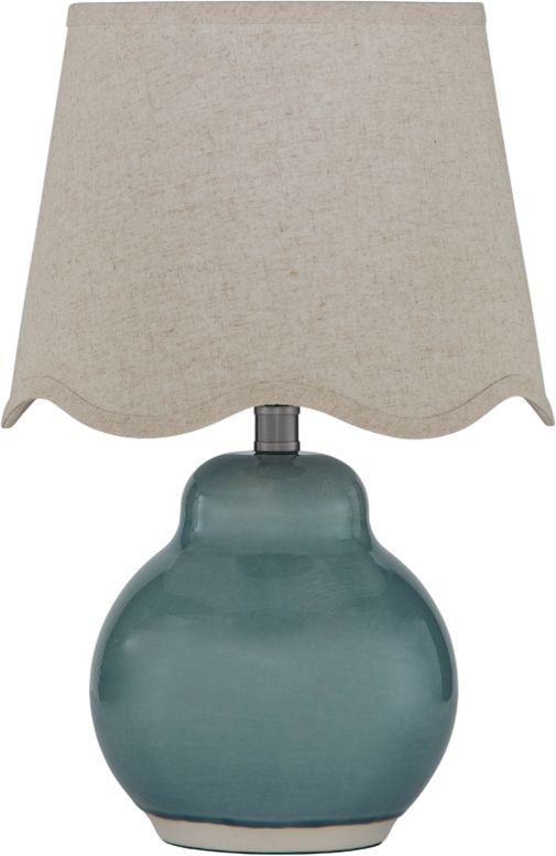 Signature Design by Ashley® Byronburg Beige/Blue Table Lamp-0