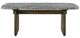 ACME Furniture Dillon Natural Marble Top Dining Table with Walnut Base-3