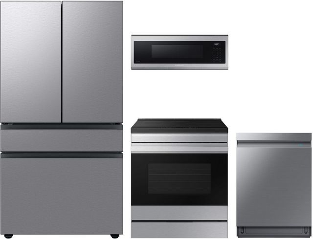 Samsung 4 Piece Stainless Steel Kitchen Package | Wholesale Appliance ...