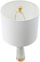 A & B Home Gold/White Lamp-2
