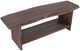 Jofran Inc. Global Archive Cooper Slate Live Edge Storage Bench-2