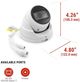 IC Realtime® White 8MP Indoor/Outdoor Eyeball Vandal Dome Camera-5
