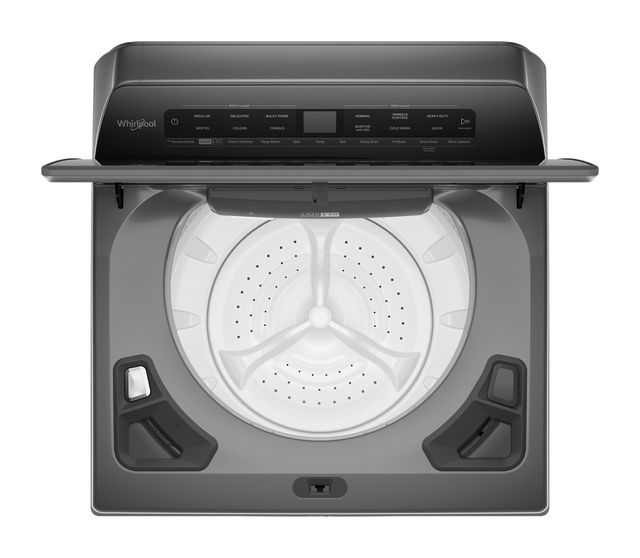 Whirlpool® 4.8 Cu. Ft. Chrome Shadow Top Load Washer-3