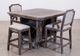 Vintage Furniture Avalon Pub Table and 4 Backless Bar Stools-1