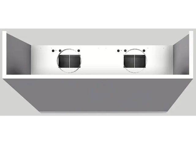 Vent-A-Hood® 54" White Wall Hood-1