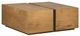 Magnussen Home® Ripley Rustic Caramel Brown Square Cocktail Table with Casters-0