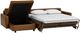 EQ3 Customizable Reva 2-Piece Leather Queen Sleeper Sofa Sectional with Storage Chaise-0
