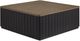 Bernards Elure Peppercorn Channel Cocktail Table-0