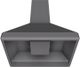 Vent-A-Hood® 36" Gunsmoke ARS Duct-Free Euro-Style Island Range Hood-2