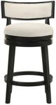 Armen Living Noely 3-Piece Black/White Counter Stool Set-2