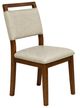 Crown Mark Blanche Beige/Brown Dining Side Chair-0