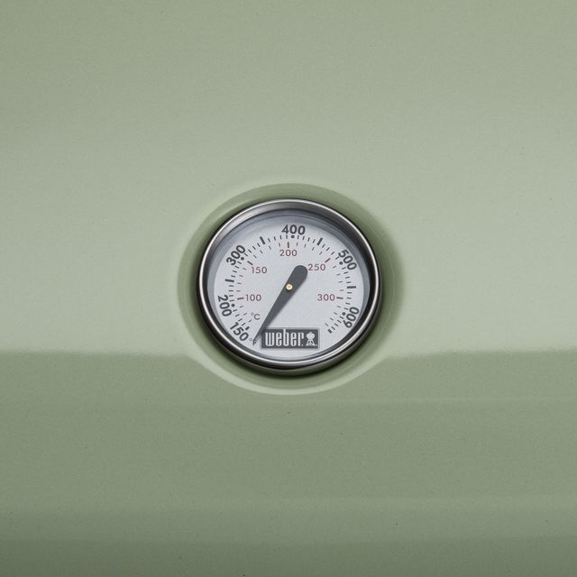 Weber® Lumin Compact 23" Seafoam Green Tabletop Electric Grill-3