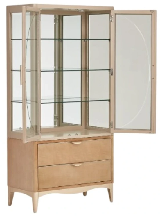 MICHAEL AMINI Malibu Crest Display Cabinet - Thumbnail 4