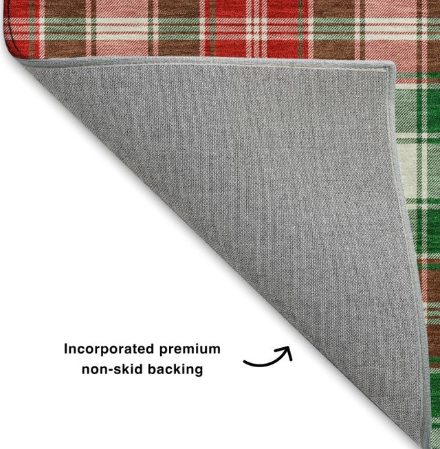 Dalyn™ Rug Company Merry & Bright MY20 Emerald 5'x8' Area Rug-3