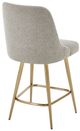 Uttermost® Bramwell Heathered Taupe Upholstered Counter Stool-5