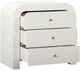 TOV Furniture Hump White Arched Bedside Chest-4