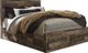 Benchcraft® Derekson 5-Piece Multi Gray Queen Storage Panel Bed Set-1