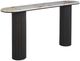Renwil® Alessio Natural Console Table with Walnut Base-0