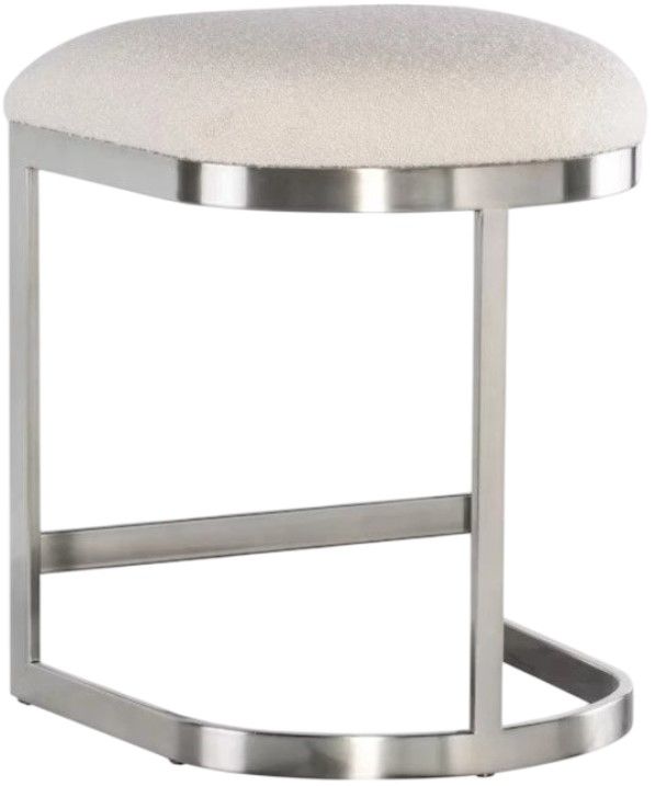 Hooker® Furniture Modern Mood Invernes Natural/Pewter Counter Stool-3